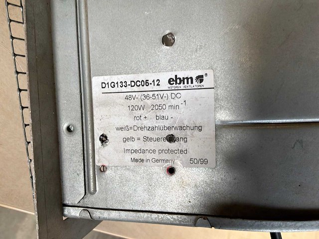 Ebm centrifugaal ventilator (2x) - afbeelding 6 van  6
