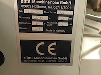 Ebm kdp 109 s kantenlijmmachines - afbeelding 9 van  9