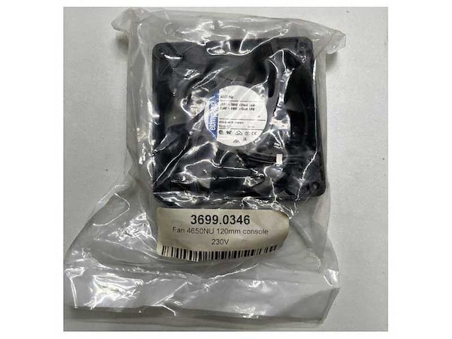 Ebm papst ac ventilator square 4650nu 120 mm - afbeelding 3 van  4
