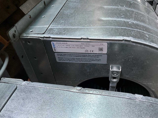 Ebm papst centrifugaal ventilator (3x) - afbeelding 5 van  5