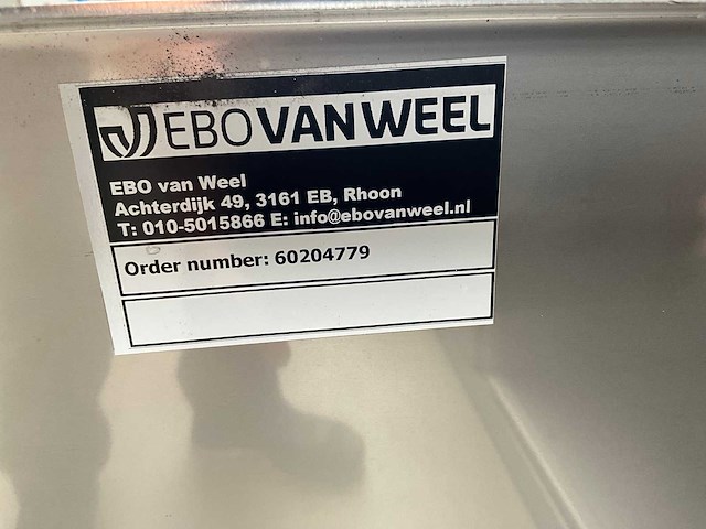 Ebo van weel onderbouw gereedschapskist - afbeelding 2 van  11