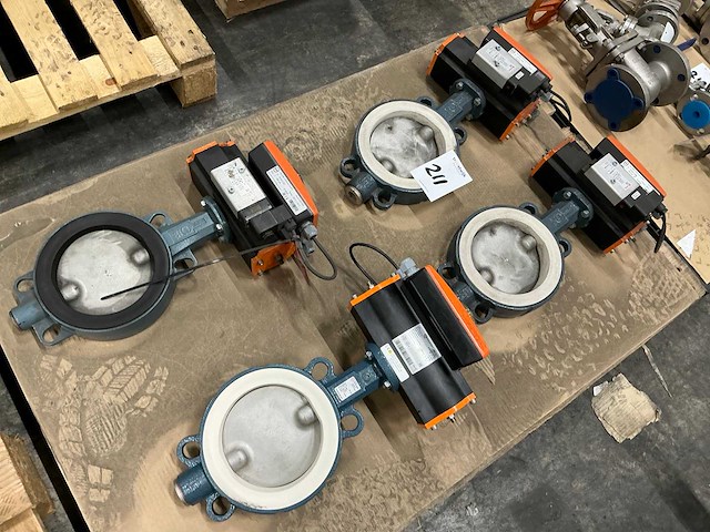 Ebro eb6.1 syd pneumatische vlindeklep (4x) - afbeelding 1 van  9
