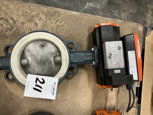 Ebro eb6.1 syd pneumatische vlindeklep (4x) - afbeelding 5 van  9
