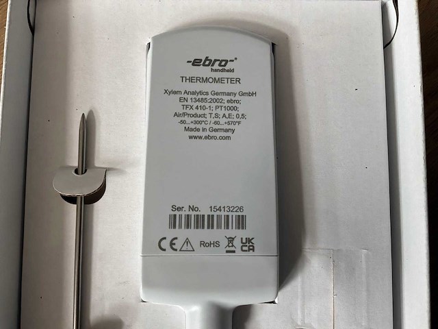 Ebro tfx410 thermometer - afbeelding 6 van  7