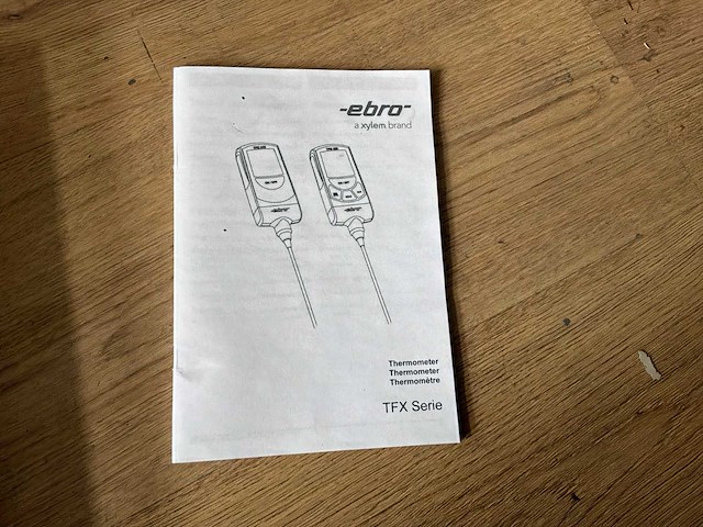 Ebro tfx410 thermometer - afbeelding 7 van  7