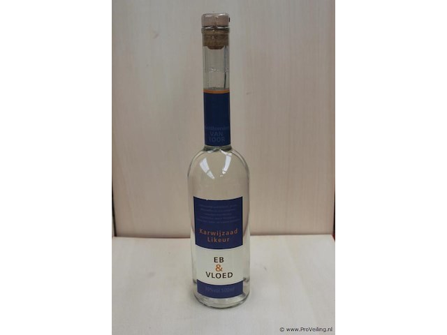 Eb&vloed karwijzaad likeur - 30 cl - winkelverkoopprijs € 12.95 - afbeelding 1 van  3