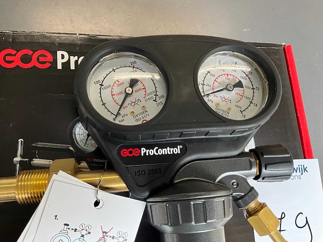 Ece procontrol oxygen + nitrogen reduceerventiel - afbeelding 2 van  3
