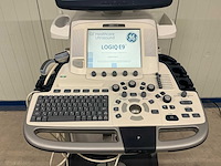 Echo apparaat - ge healthcare - logiq e9 - 2010 - afbeelding 2 van  7