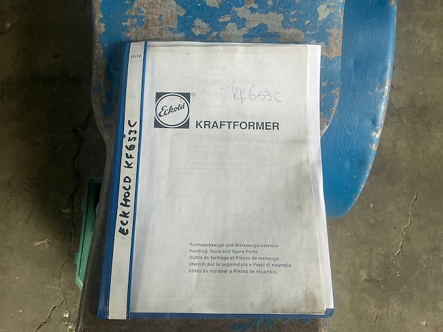 Eckold - kf-653-c - eccentric press - afbeelding 13 van  14