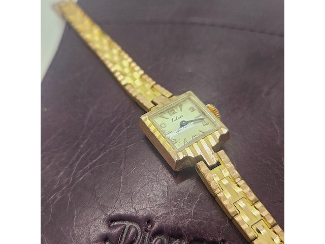 Eclair rosegold yellowgold gf dameshorloge - afbeelding 2 van  7