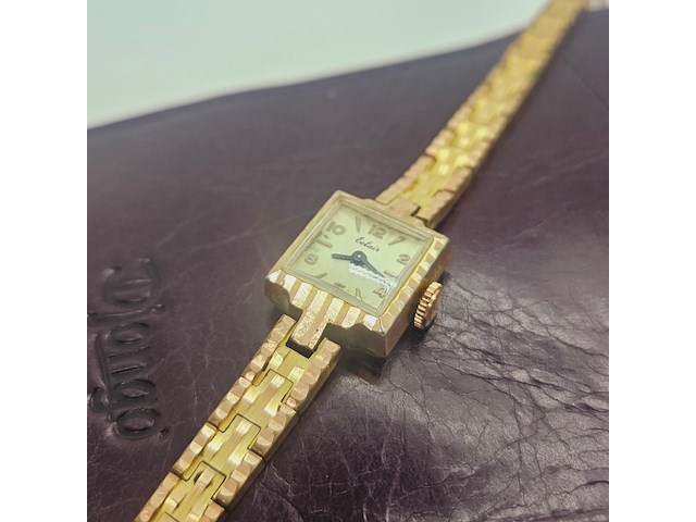 Eclair rosegold yellowgold gf dameshorloge - afbeelding 3 van  7