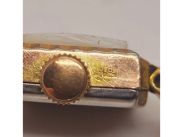 Eclair rosegold yellowgold gf dameshorloge - afbeelding 6 van  7