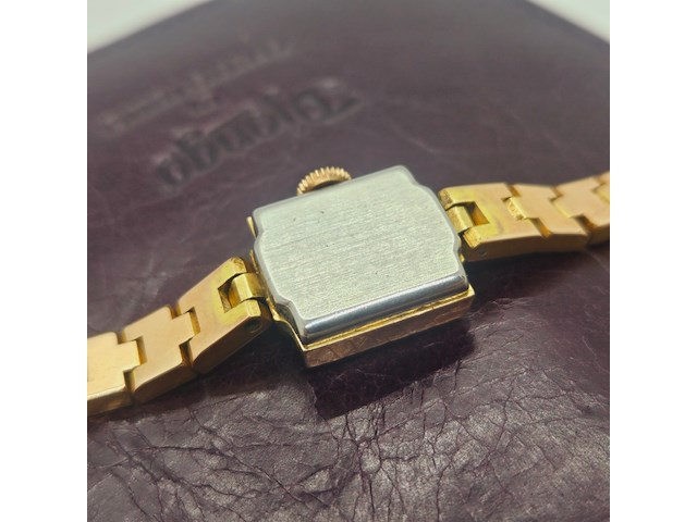 Eclair rosegold yellowgold gf dameshorloge - afbeelding 7 van  7