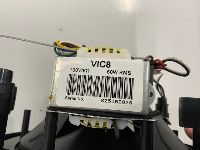 Ecler vic 8 media player / true diversity receiver met 6 speakers - afbeelding 5 van  5