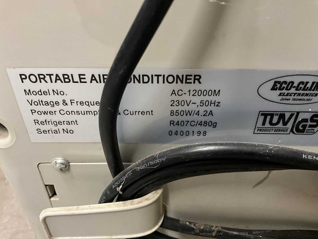 Eco-clina / hbm mobiele airco (2x) - afbeelding 4 van  8