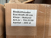 Eco craft boekethouder 25cm (3200x) - afbeelding 3 van  4