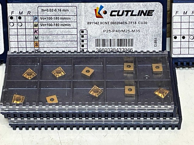 Eco-cutline xcgt inzetmes aluminium diverse maten (60x) - afbeelding 5 van  8