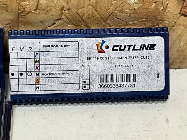 Eco-cutline xcgt inzetmes aluminium diverse maten (60x) - afbeelding 6 van  8