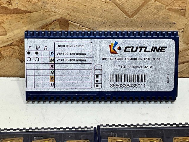 Eco-cutline xcgt inzetmes staal (30x) - afbeelding 1 van  1