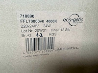 Eco getic figo led floodlight 24w (24x) - afbeelding 4 van  6
