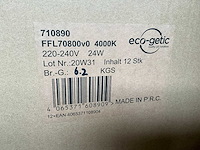 Eco getic figo led floodlight 24w (24x) - afbeelding 3 van  3