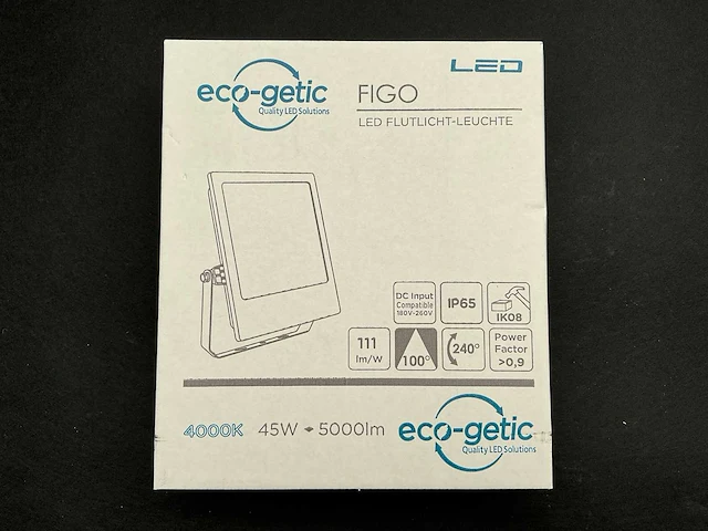 Eco getic figo led floodlight 45w (24x) - afbeelding 1 van  6