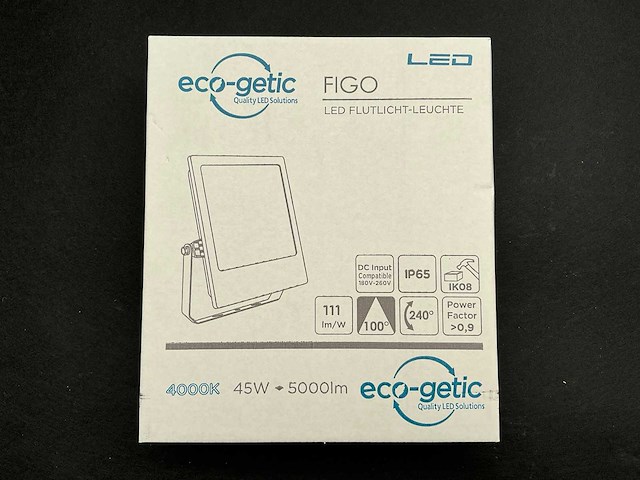 Eco getic figo led floodlight 45w (24x) - afbeelding 1 van  6