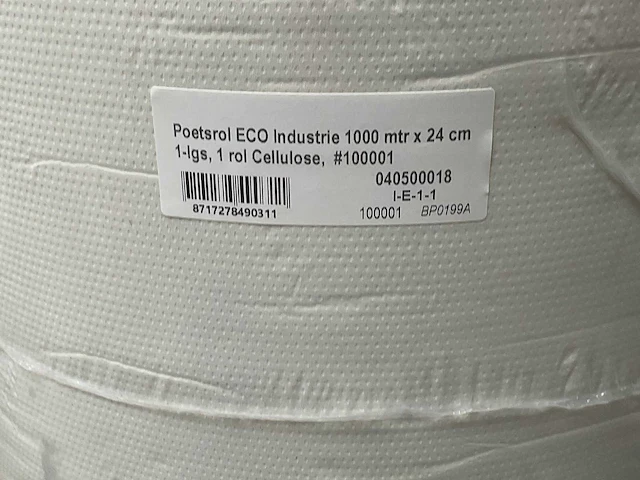Eco industrie 1000mtr x 24cm poetsrol (26x) - afbeelding 3 van  3