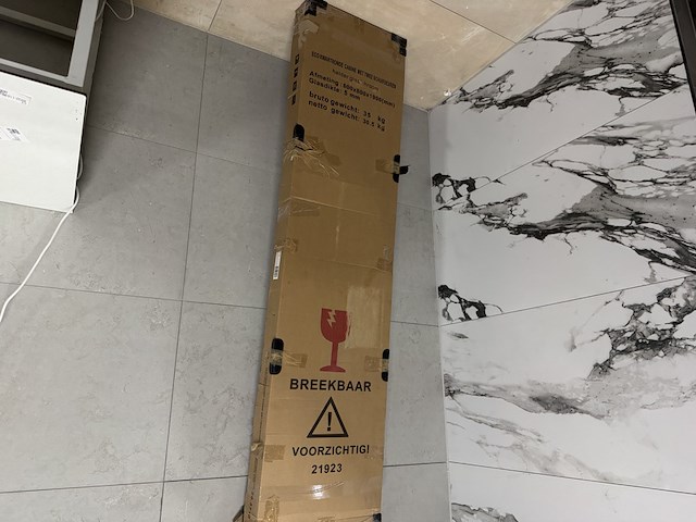 Eco kwartronde cabine met 2 schuifdeuren wb, 20.3710 - afbeelding 2 van  3