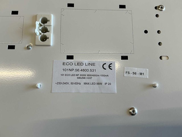 Eco led line - led-inbouwarmaturen voor systeemplafonds (27x) - afbeelding 7 van  14
