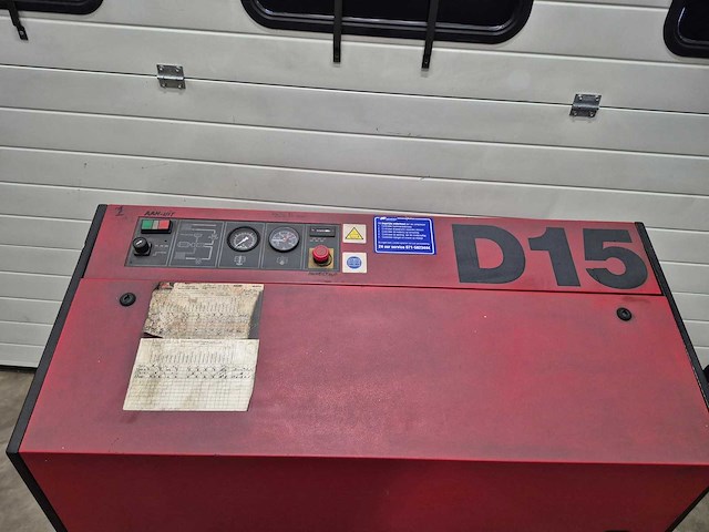 Ecoair - 1996 - d15 - schroefcompressor - afbeelding 4 van  4