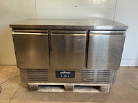 Ecofrost - 7950.5080 - 3-deurs rvs koelwerkbank