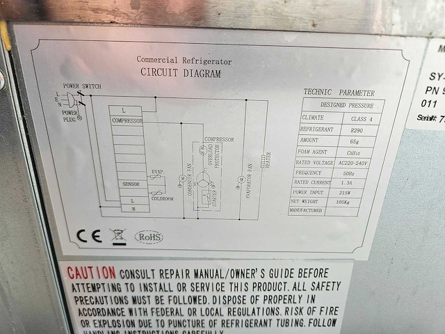 Ecofrost - koelwerkbank - afbeelding 5 van  5