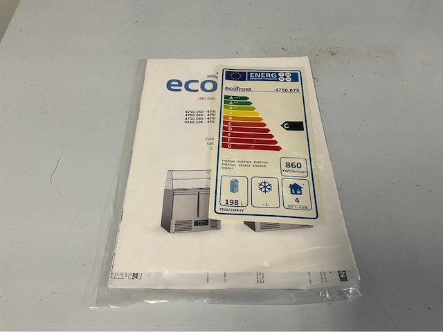 Ecofrost 4750.075 koelwerkbank - afbeelding 3 van  5