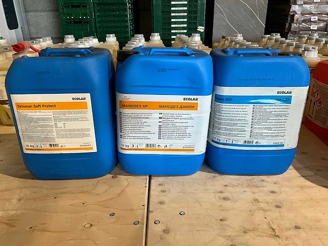 Ecolab - fles schoonmaakmiddel (3x) - afbeelding 1 van  4