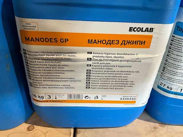 Ecolab - fles schoonmaakmiddel (3x) - afbeelding 3 van  4
