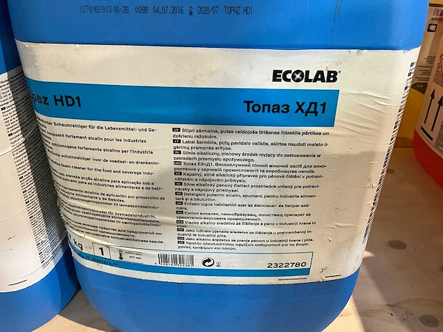 Ecolab - fles schoonmaakmiddel (3x) - afbeelding 4 van  4
