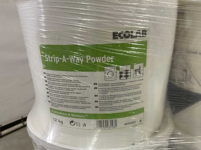 Ecolab - strip-a-way powder - vaatwasser ontkalker (55x) - afbeelding 4 van  5