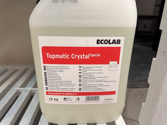 Ecolab - topmatic crystal special - vaatwasmiddel (2x) - afbeelding 2 van  2