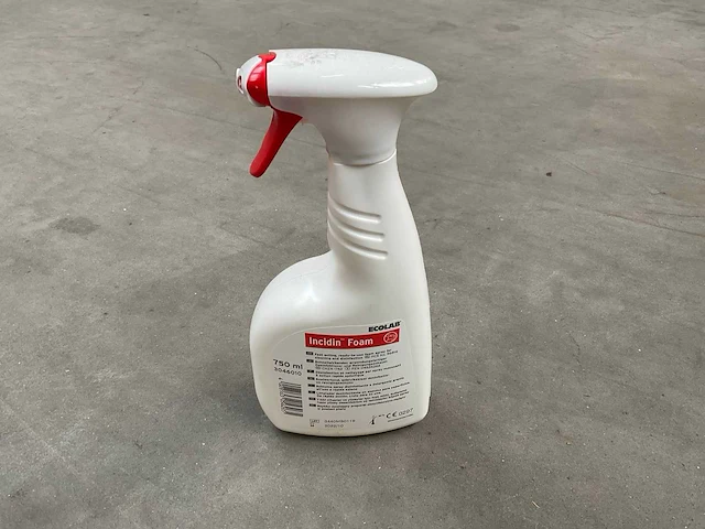 Ecolab incidin foam sprayflacon á 750ml gebruiksklaar desinfectie- en reinigingsschuim - afbeelding 1 van  1