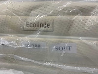 Ecolinde soft natuur latex matras b90 x l200 cm - afbeelding 2 van  6