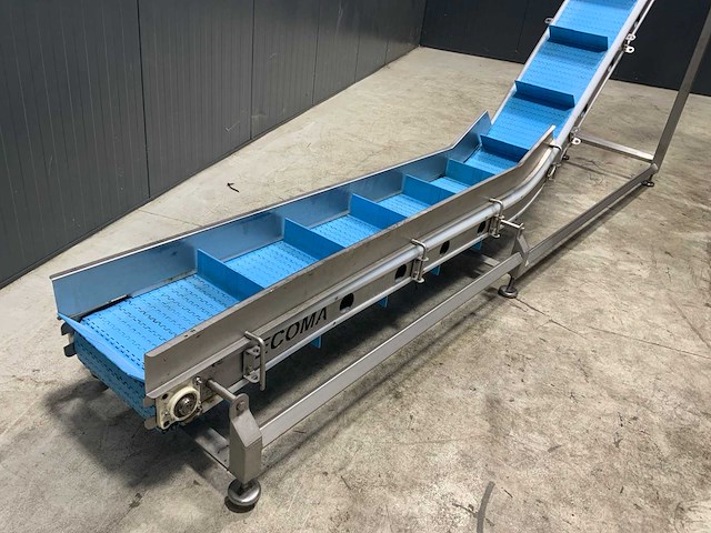Ecoma opvoer transportband 5,5m - afbeelding 3 van  5