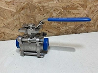 Econ rcs 316 7644bw- 1.1/4" kogelkraan lasaansluiting - afbeelding 2 van  7