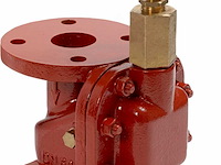 Econ storm valve js1025 pn4 dn 80 red - afbeelding 1 van  3