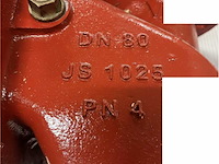 Econ storm valve js1025 pn4 dn 80 red - afbeelding 2 van  3