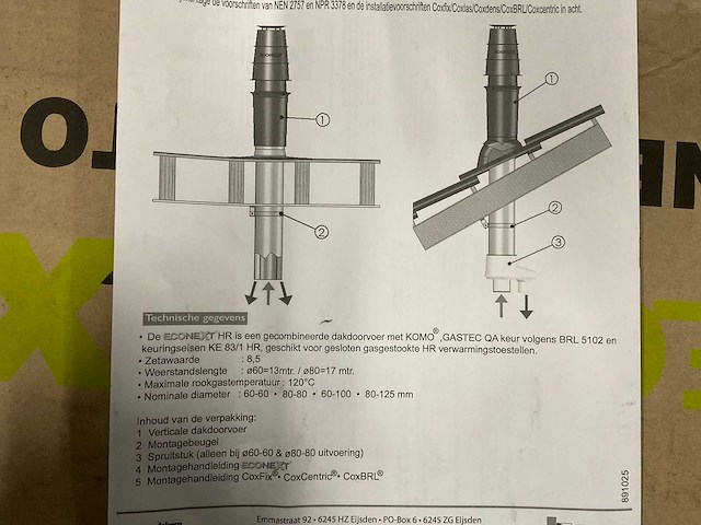 Econext 277233 dakdoorvoer (12x) - afbeelding 4 van  5