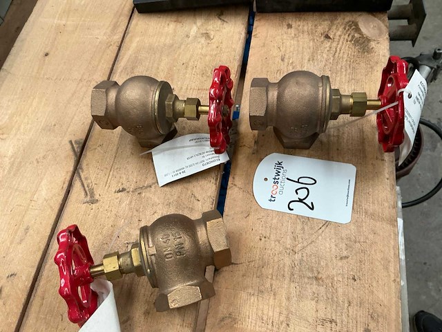 Econosto bnr248 dn40/pn16 kraan (3x) - afbeelding 1 van  4