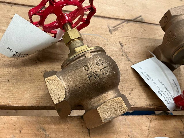 Econosto bnr248 dn40/pn16 kraan (3x) - afbeelding 3 van  4