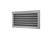 Econox - buitenluchtrooster b=1200 x h=500 rvs - inox - afbeelding 1 van  2