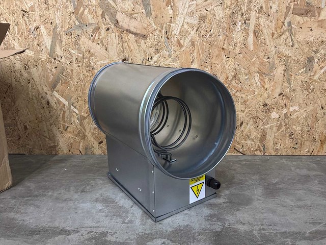Econox elektrische verwarmingsbatterij - ø250 - 1,0 kw (2x) - afbeelding 1 van  8